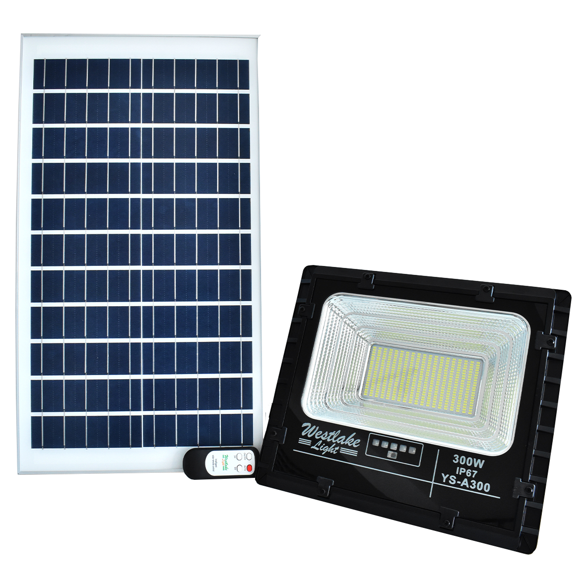WESTLAKE LIGHT Solar Flood Light A300